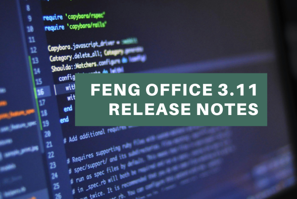 Feng Office 3.11 Release Note